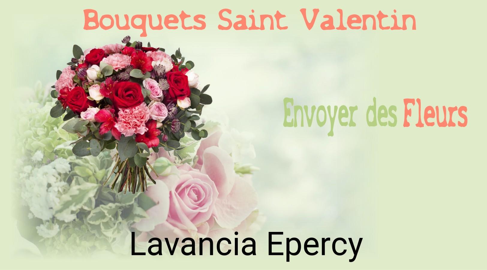 Roses de Saint-Valentin livrées à Lavancia-Epercy